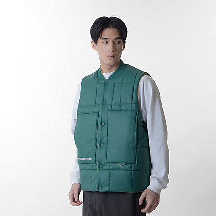 NB公式アウトレット】 MT1996 Reversible Padded Vest NB公式アウトレット】 MT1996 Reversible Padded Vest
