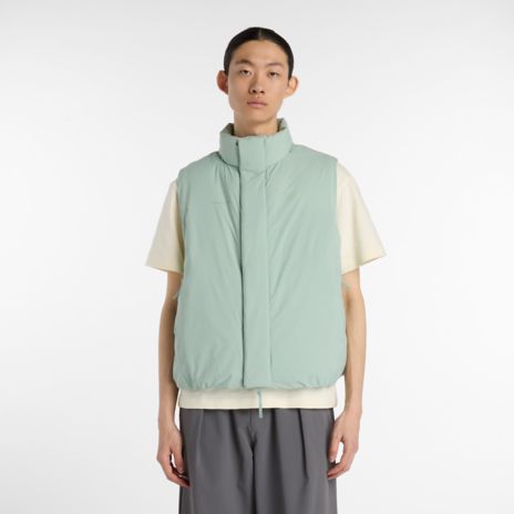 NB GREY ダウン ベスト