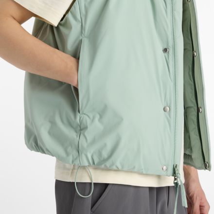 NB GREY ダウン ベスト