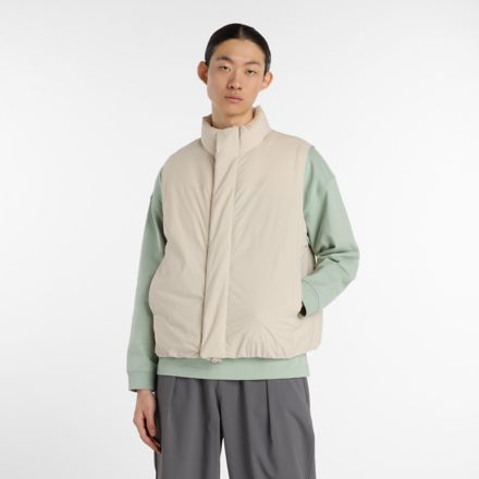 NB GREY ダウン ベスト