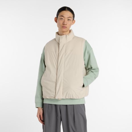 NB GREY ダウン ベスト