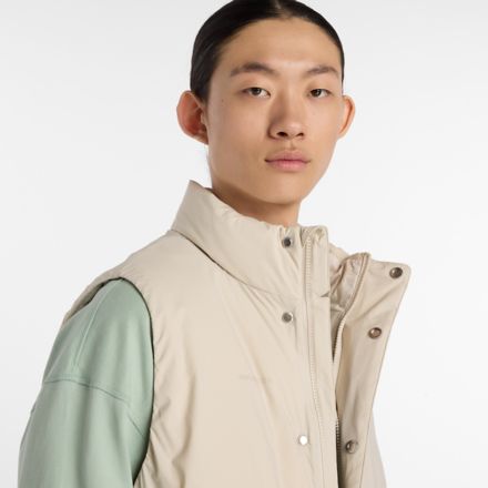 NB GREY ダウン ベスト