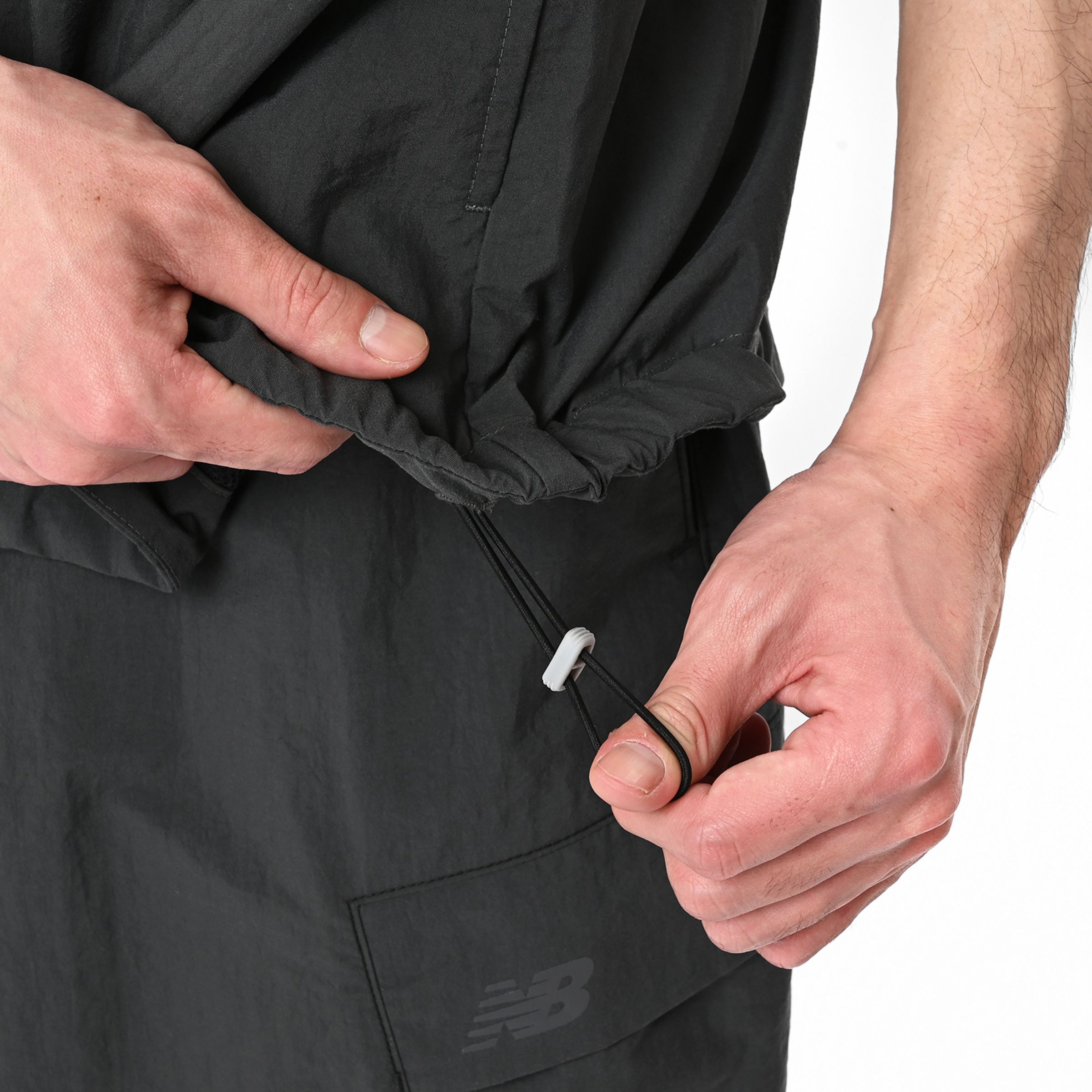 オーバーサイズドスタンドネックベスト