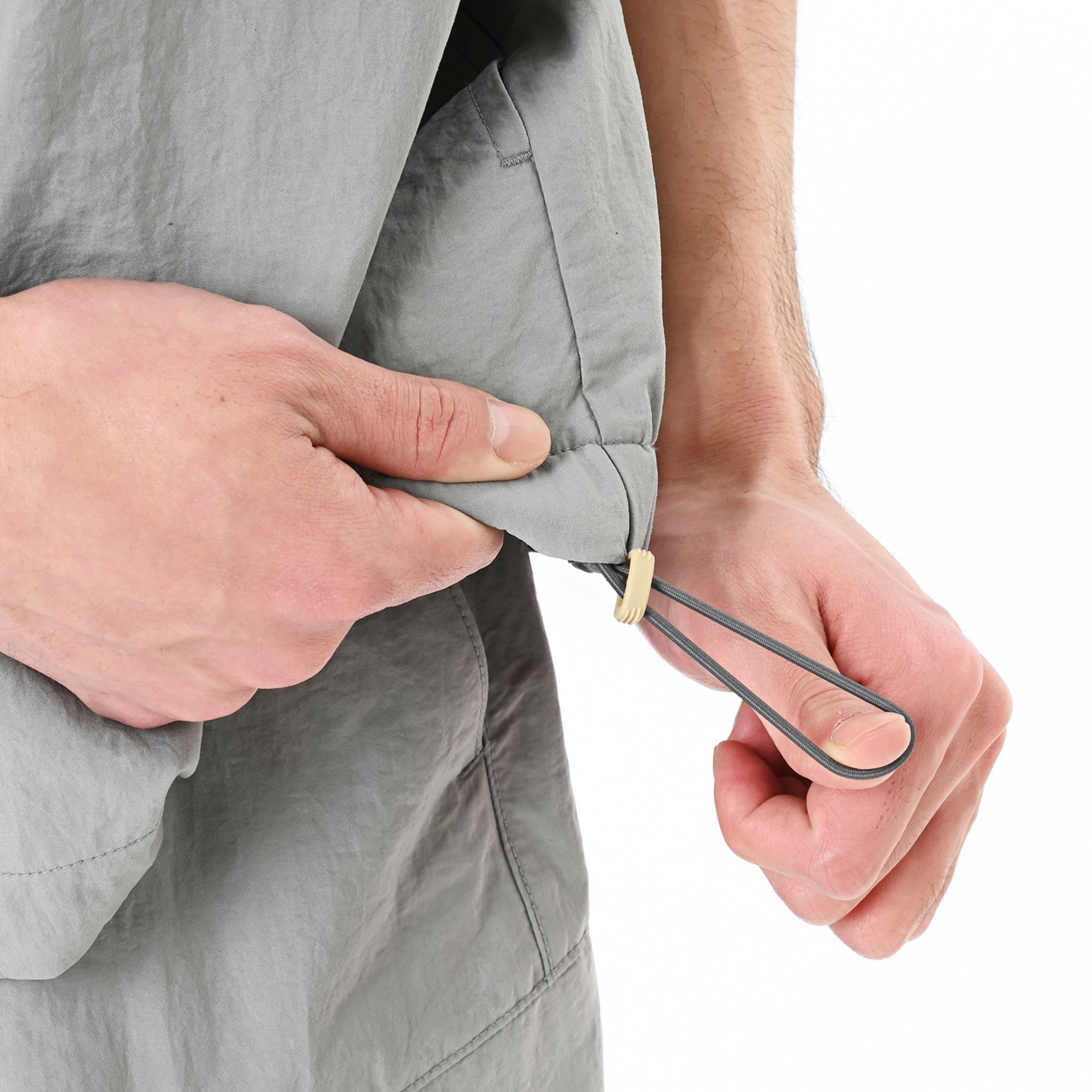 オーバーサイズドスタンドネックベスト