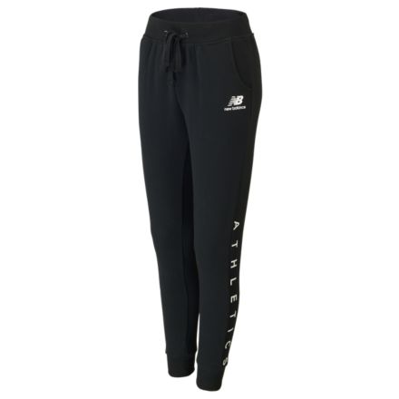 New Balance Girls Essentials Icon Sweat Pant, AGP01506BK