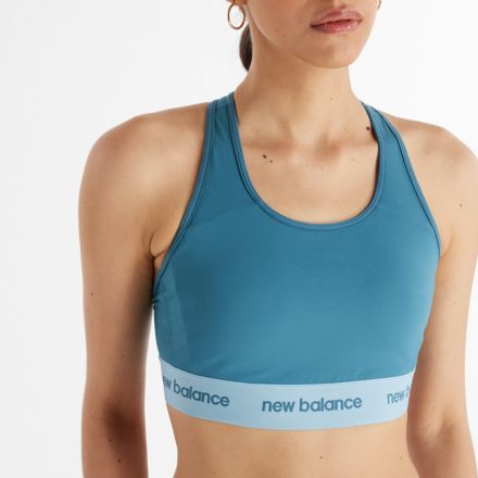 NB Sleek Medium Support 運動內衣, 深橄欖石, AWB41048TEI