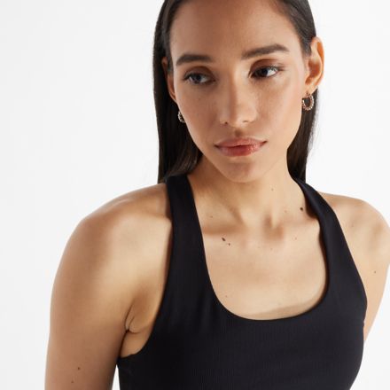 Rib Light Support Sports Bra