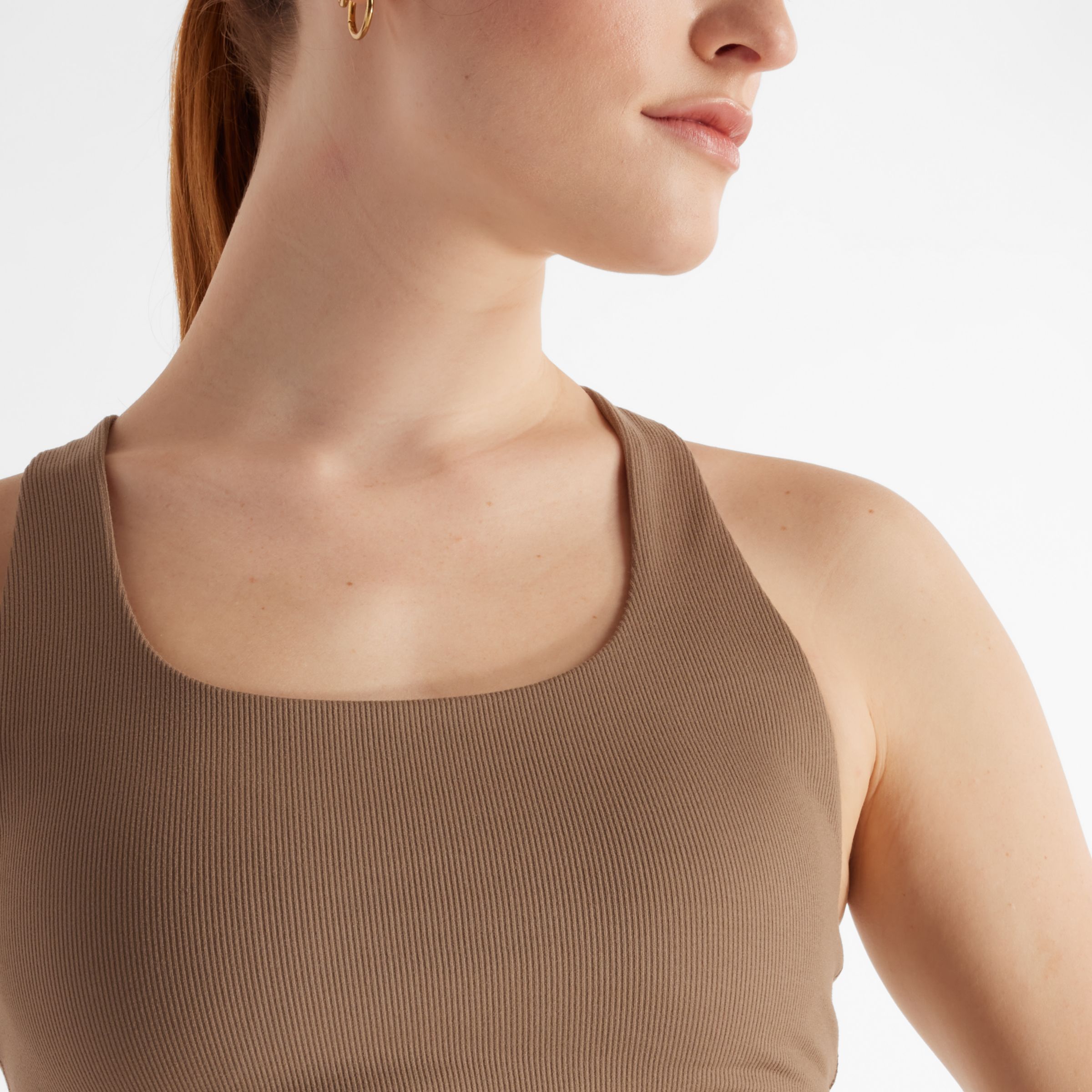 Rib Light Support Sports Bra