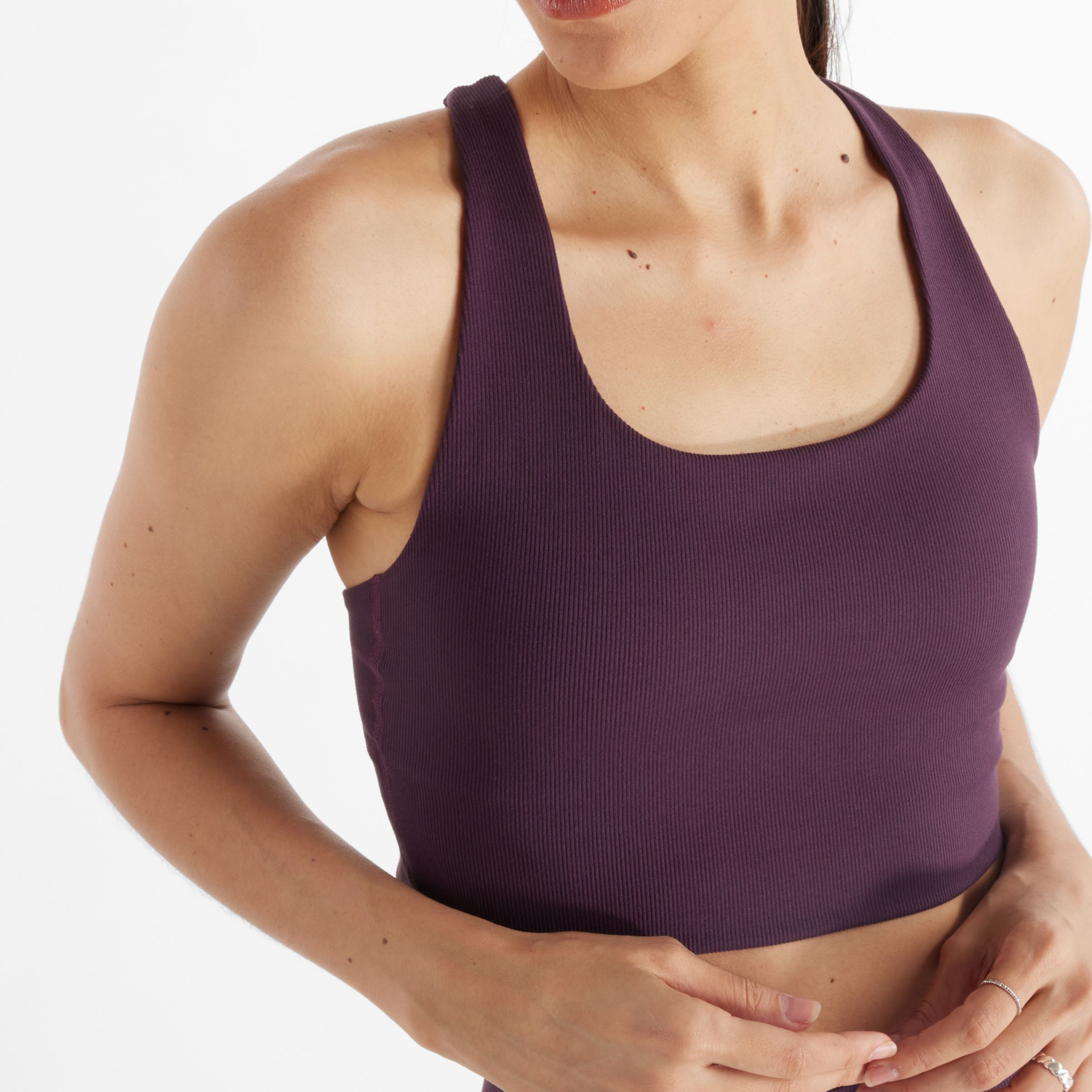 Rib Light Support Sports Bra