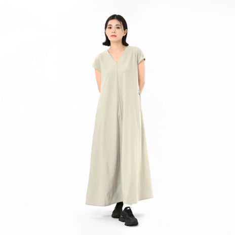 スリーブレスサンシールドイージードレス