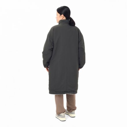 Reversible Boa Long Jacket