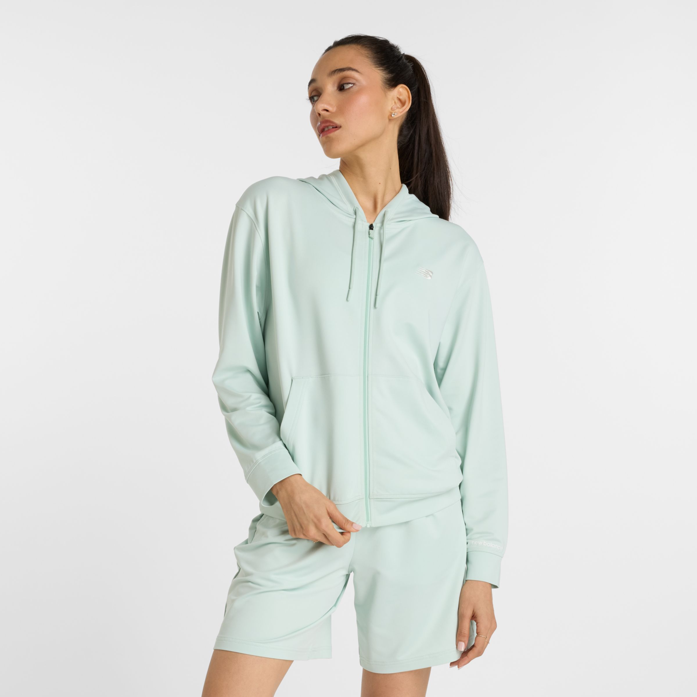 ライトフレンチテリーフルジップジャケット