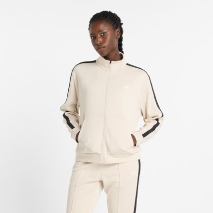 Knit Track Jacket, BLACK, AWJ51505TWF