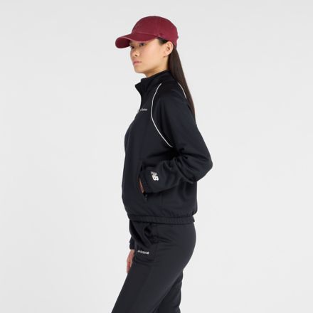 ブラッシュドダブルニットジャケット