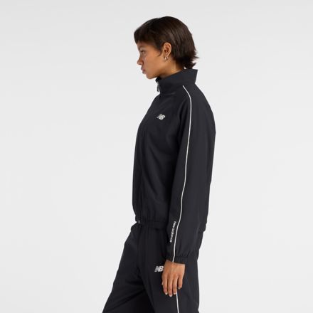 ウーブントラックジャケット 裏トリコット起毛