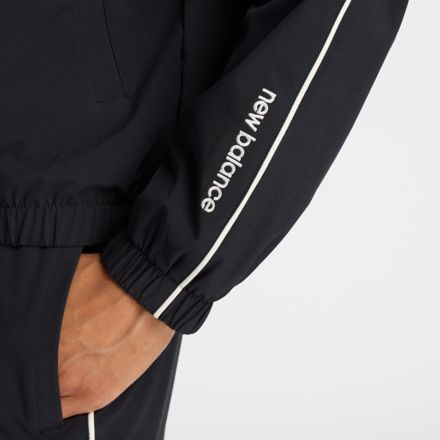 ウーブントラックジャケット 裏トリコット起毛