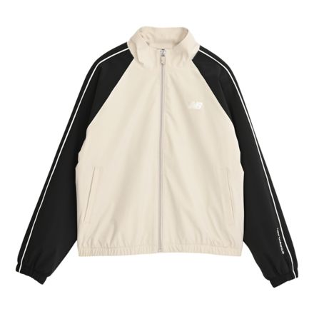 ウーブントラックジャケット 裏トリコット起毛