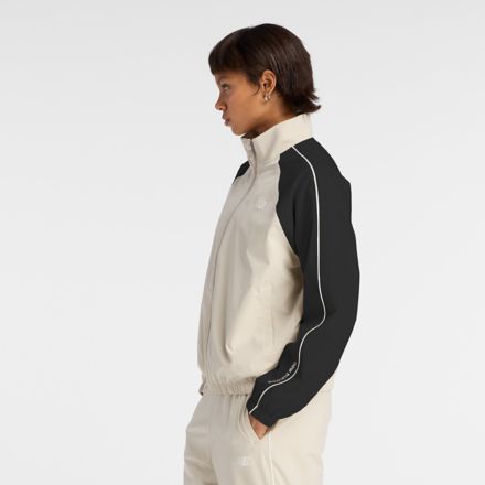 ウーブントラックジャケット 裏トリコット起毛