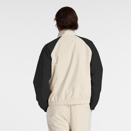 ウーブントラックジャケット 裏トリコット起毛