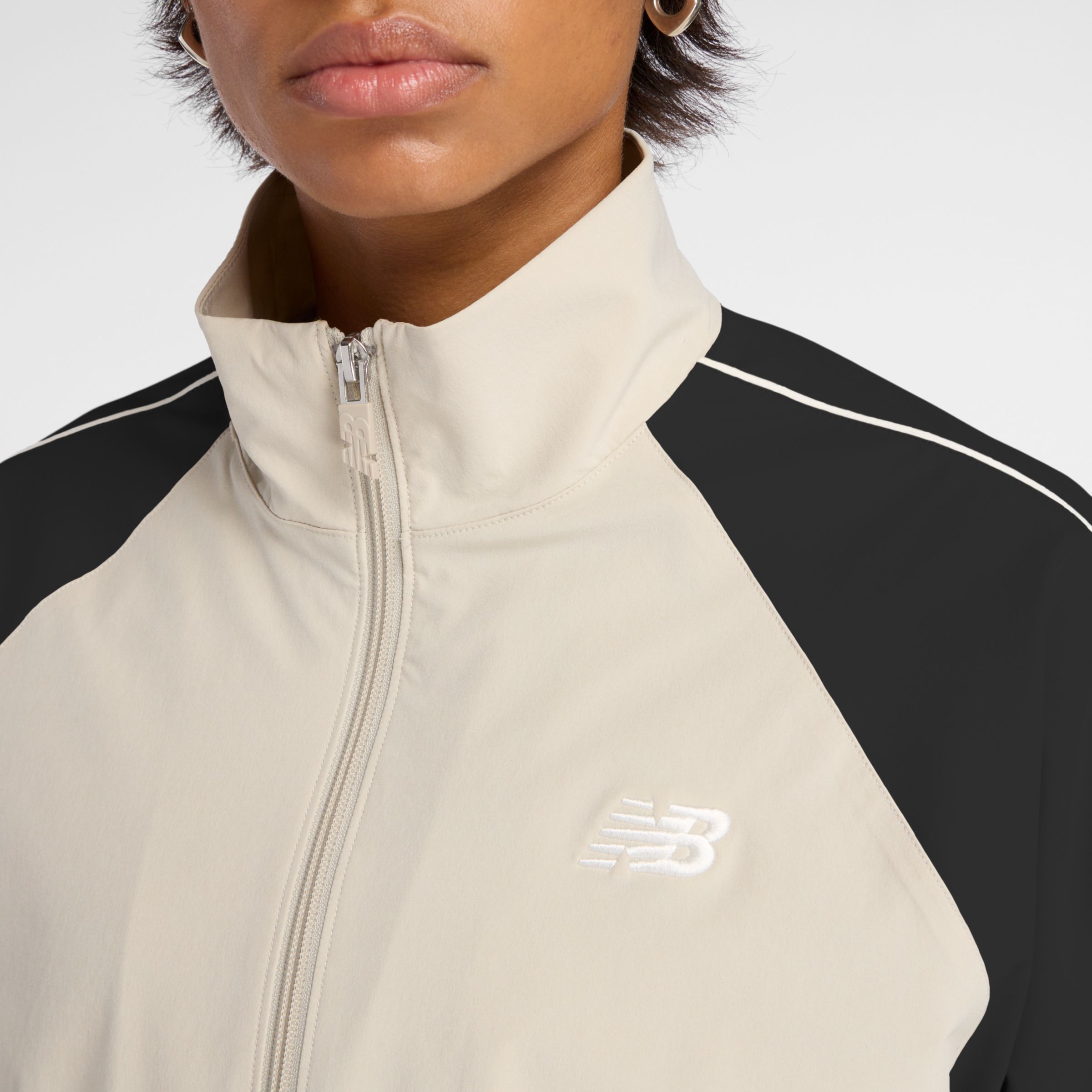 ウーブントラックジャケット 裏トリコット起毛