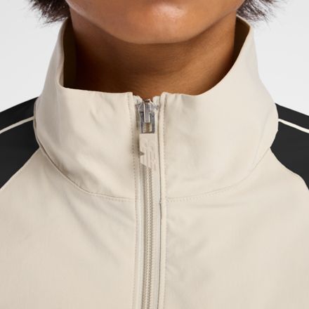 ウーブントラックジャケット 裏トリコット起毛