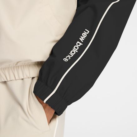 ウーブントラックジャケット 裏トリコット起毛