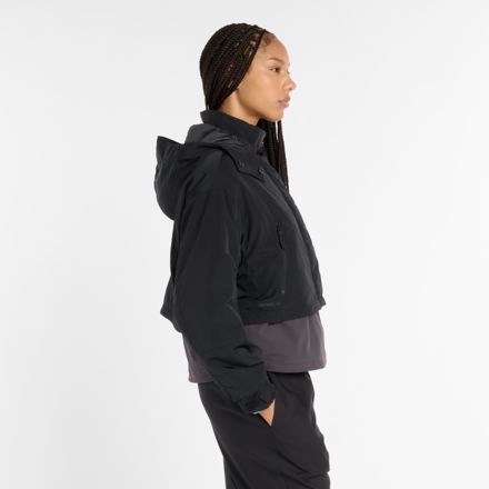 NB Grey Padded Short Jacket