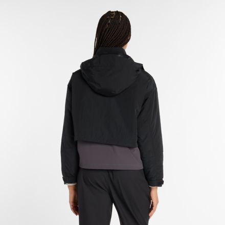 NB Grey Padded Short Jacket