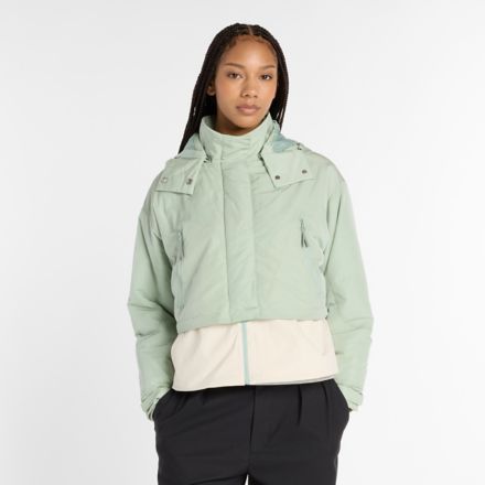 NB Grey Padded Short Jacket