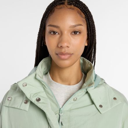 NB Grey Padded Short Jacket