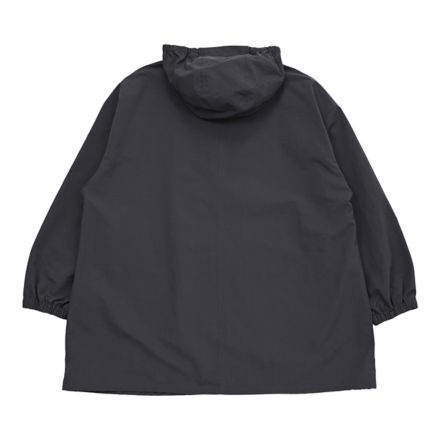 ウーブンロングフーデッドジャケット