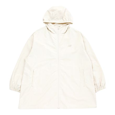 ウーブンロングフーデッドジャケット