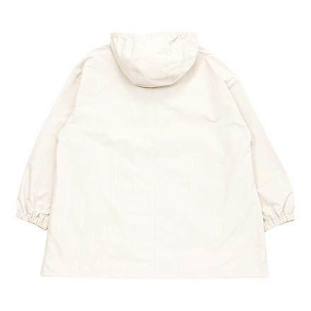 ウーブンロングフーデッドジャケット