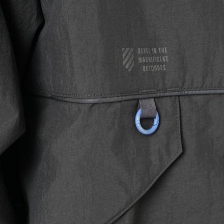 フーデットタスランジャケット, BLACK CEMENT, AWJ55652BLK