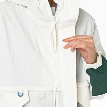 フーデットタスランジャケット