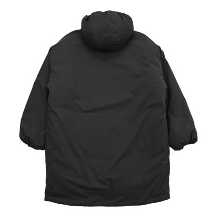 パデッドフーデッドロングジャケット