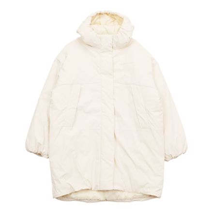 パデッドフーデッドロングジャケット