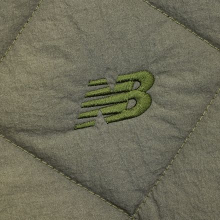 キルティングロングジャケット