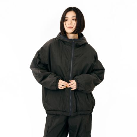 リバーシブルボアジャケット