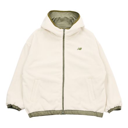 リバーシブルボアジャケット