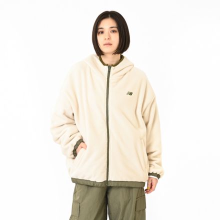 リバーシブルボアジャケット, BLACK CEMENT, AWJ55702DEK