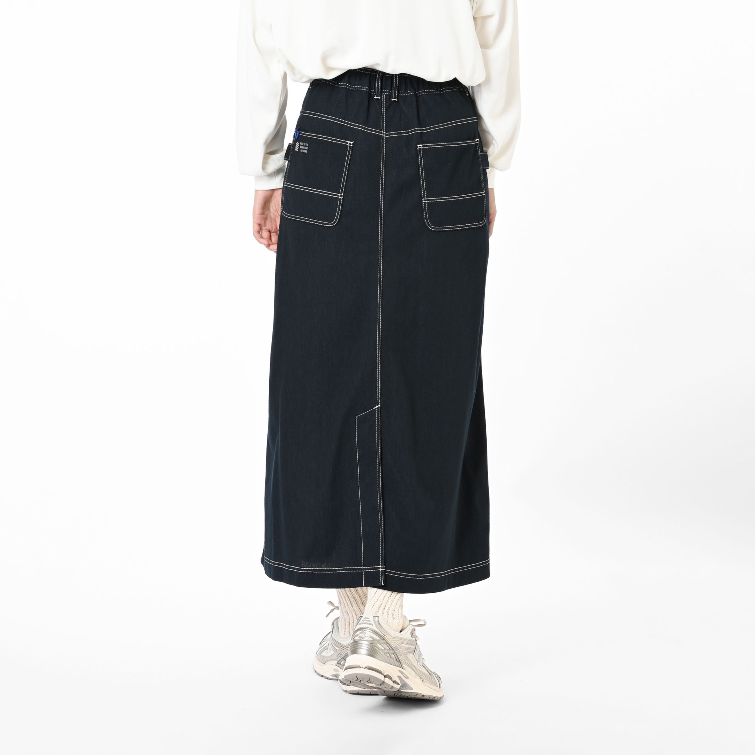 ジャージーデニムスカート