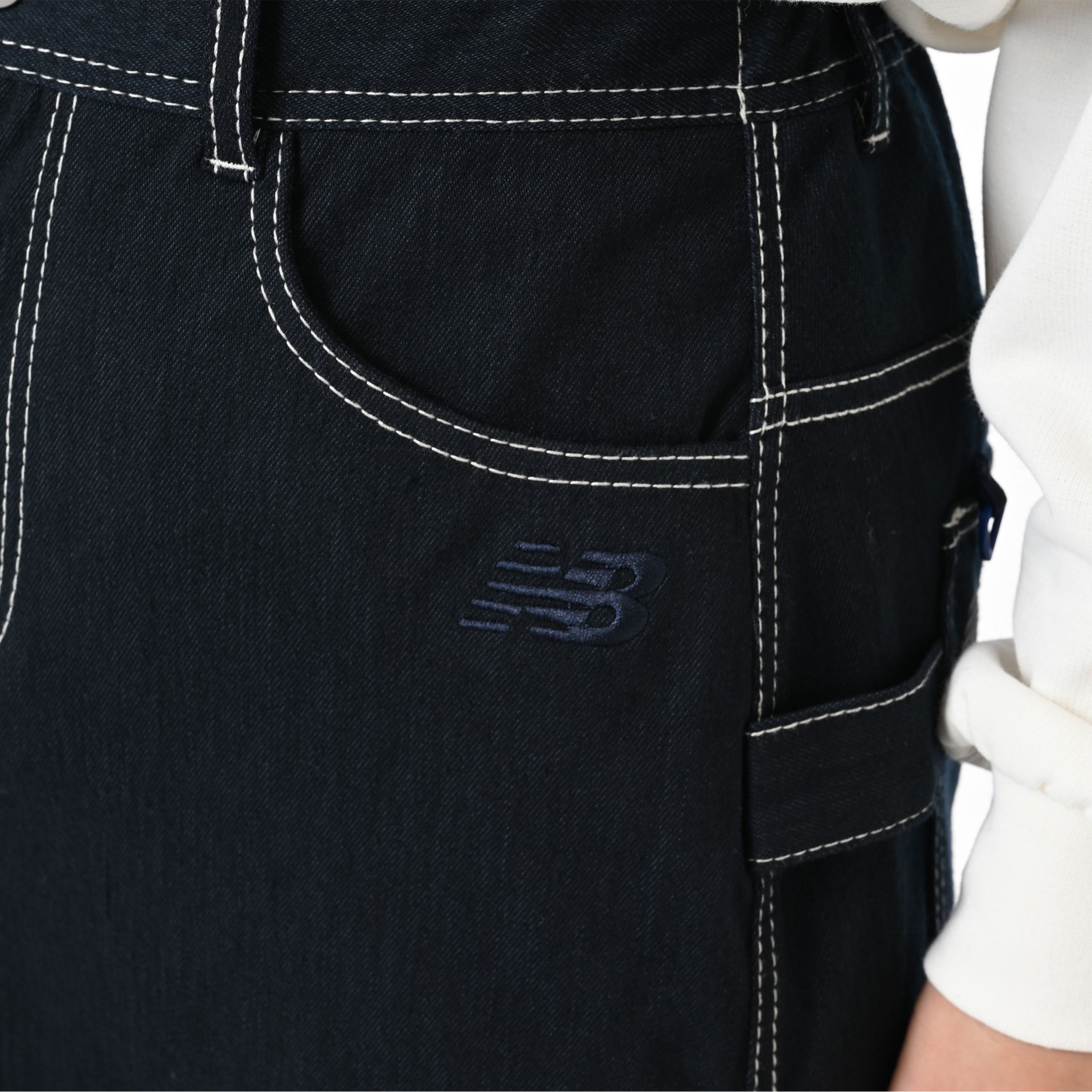 ジャージーデニムスカート