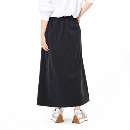 ストレッチコーデュロイスカート, PHANTOM, AWK55686PHM