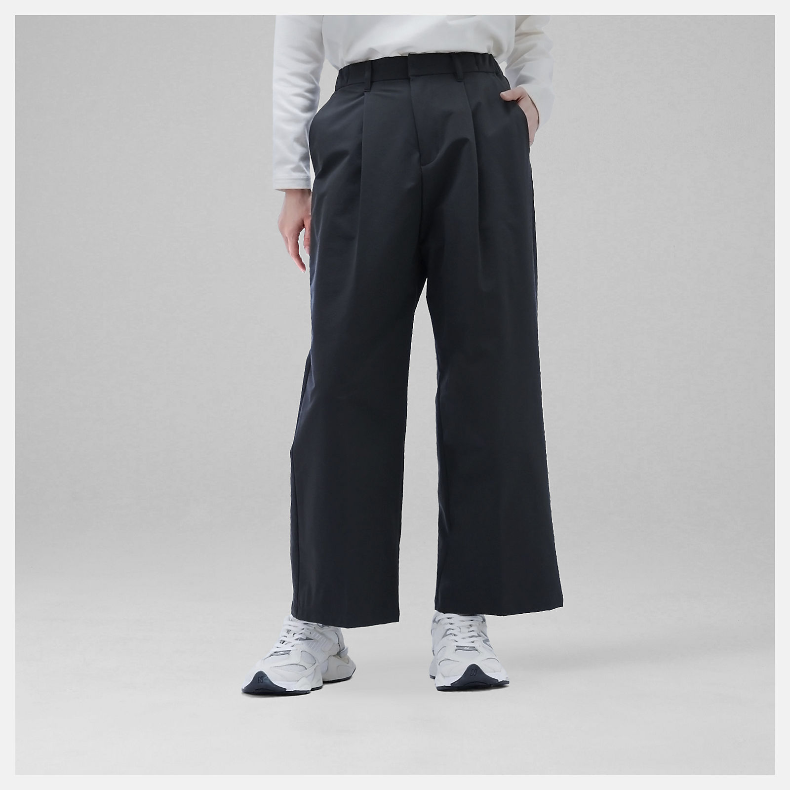 MET24 Tuck Wide Pants|ニューバランス公式通販 | - New Balance MET24 Tuck Wide Pants|ニューバランス公式通販 | - New Balance