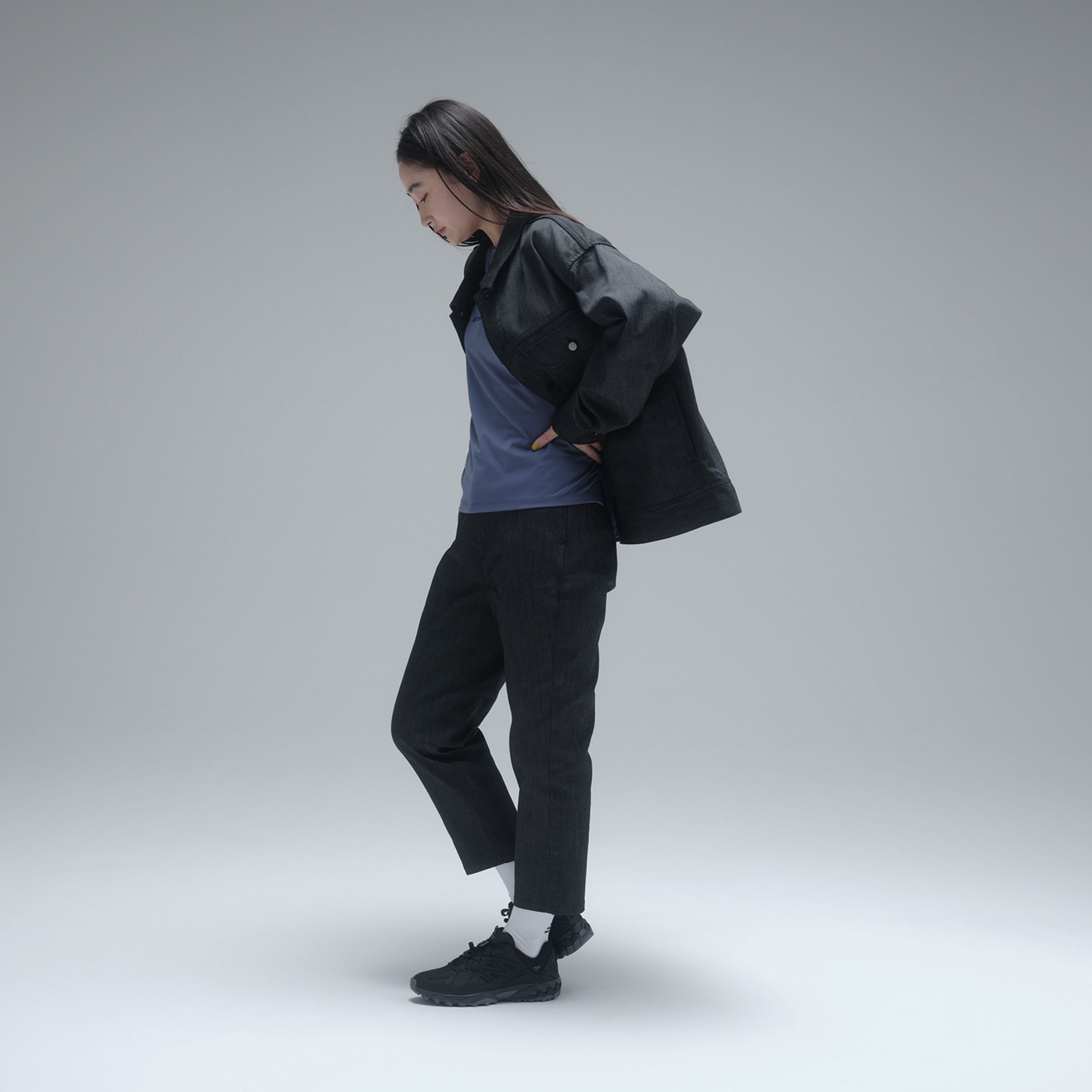 MET24 牛仔錐形褲