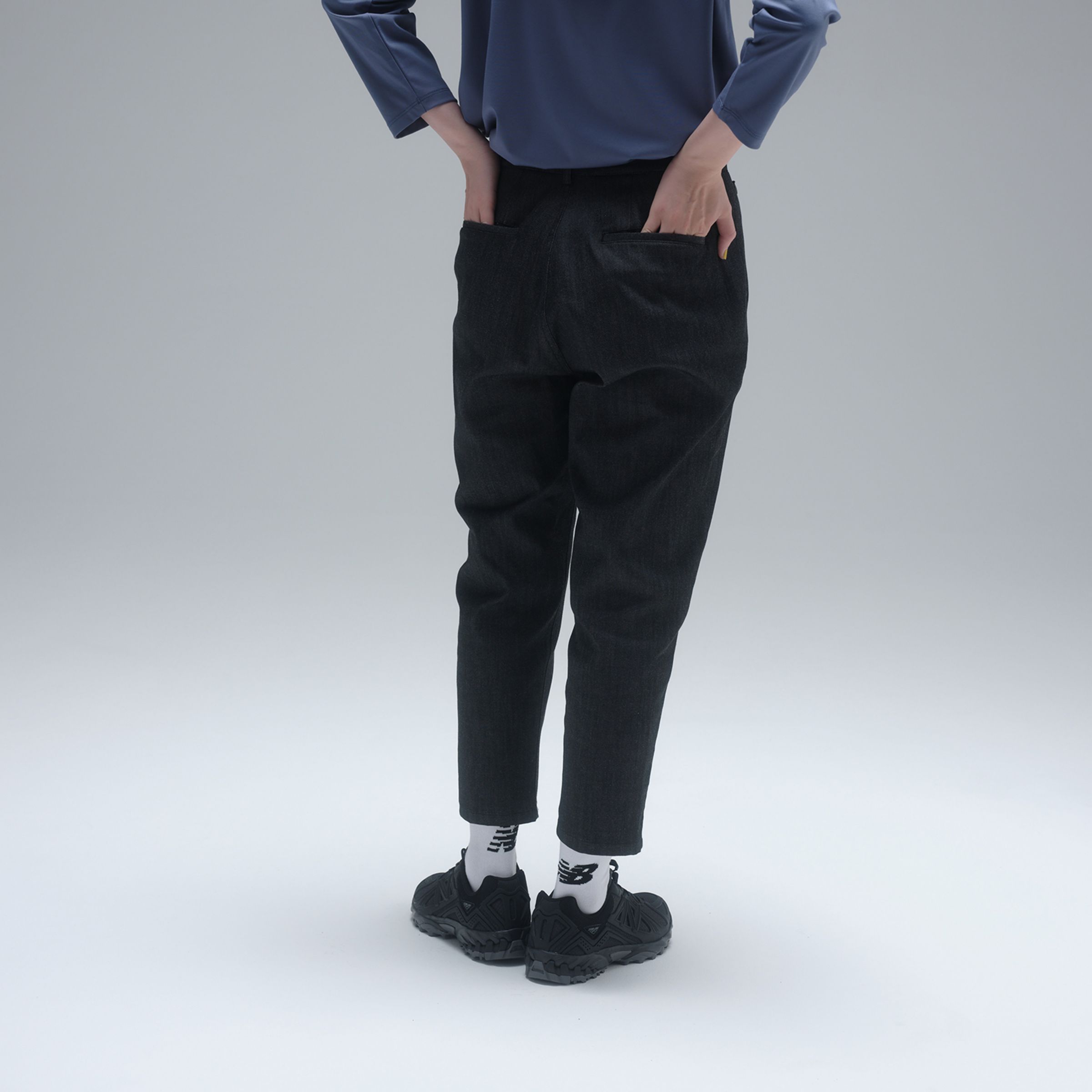 MET24 牛仔錐形褲