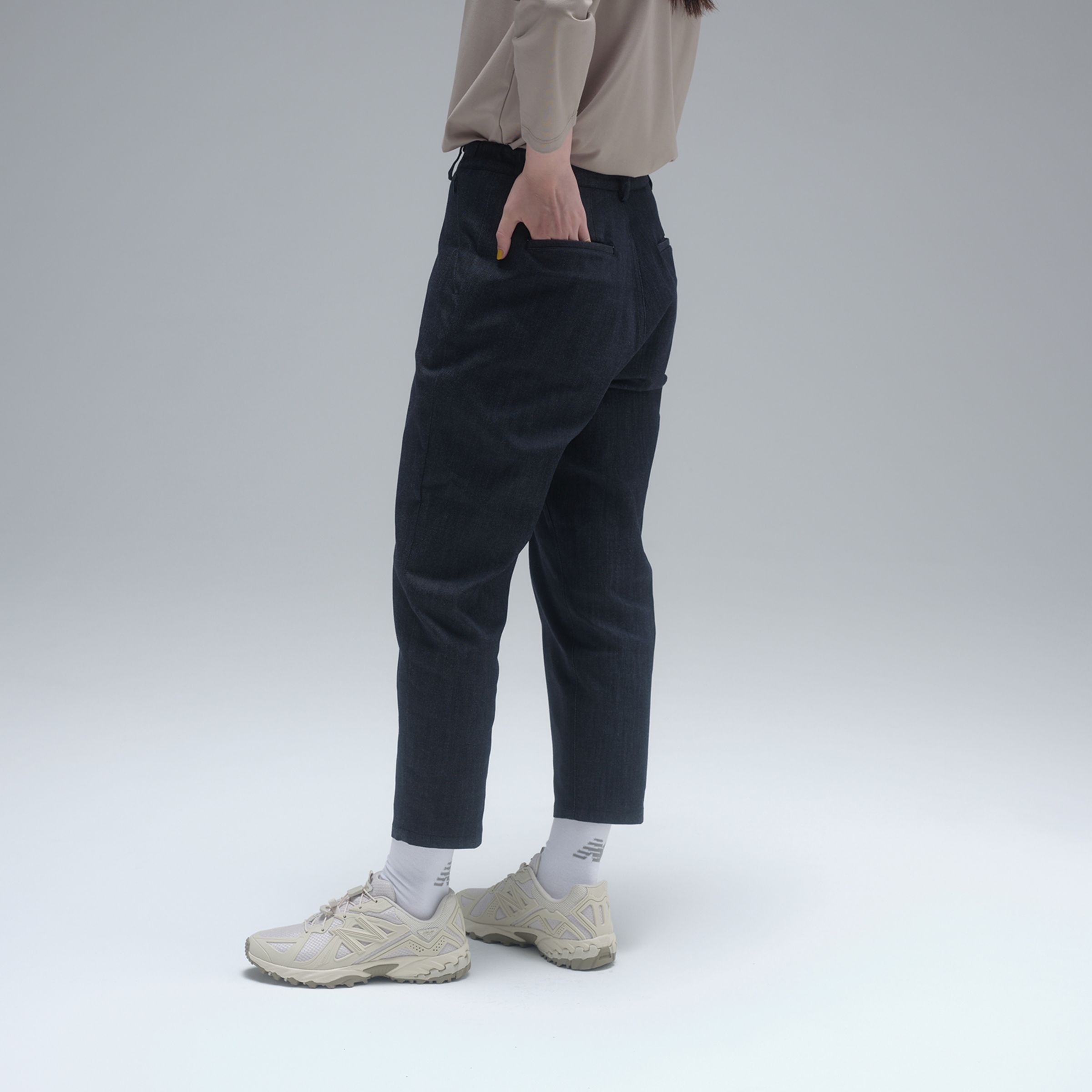 MET24 牛仔錐形褲