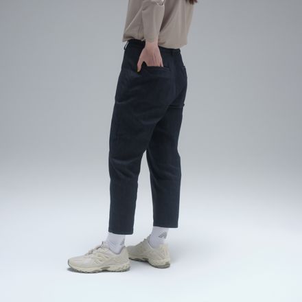 MET24 牛仔錐形褲, 黑, AWP45027IN