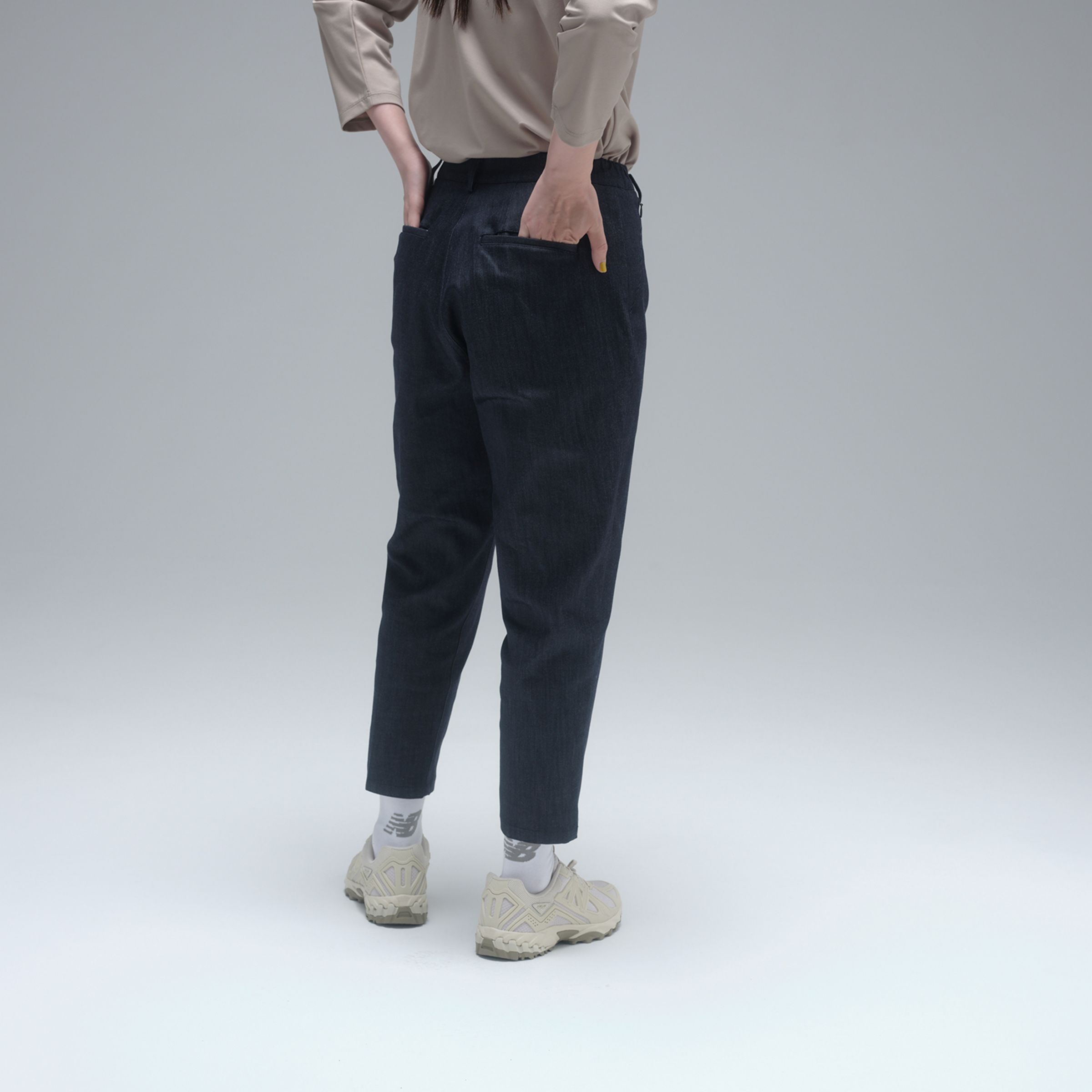 MET24 牛仔錐形褲